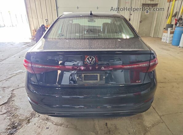 3VW7X7BU4SM034300 2025 VOLKSWAGEN JETTA Black უკანა ხედი