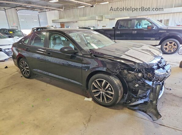 3VW7X7BU4SM034300 2025 VOLKSWAGEN JETTA Black წინა მარჯვენა