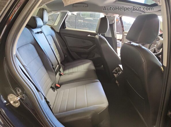 3VW7X7BU4SM034300 2025 VOLKSWAGEN JETTA Black უკანა სავარძლების ხედი