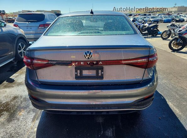 3VW7X7BU4SM072285 2025 VOLKSWAGEN JETTA Gray Вид ззаду
