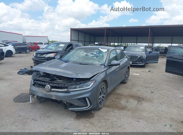 3VW7X7BU6SM110342 2025 VOLKSWAGEN JETTA Gray Առջևի ձախ երեք քառորդ տեսարան