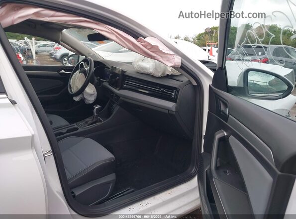 3VW7X7BU9SM014527 2025 VOLKSWAGEN JETTA Белый Вид салона спереди