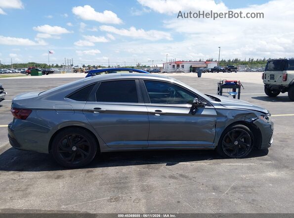 3VW7X7BUXSM074994 2025 VOLKSWAGEN JETTA Gray Вид задньої частини салону