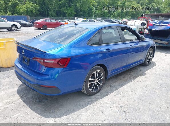 3VWAM7BU1PM024491 2023 VOLKSWAGEN JETTA Blue Trasero derecho