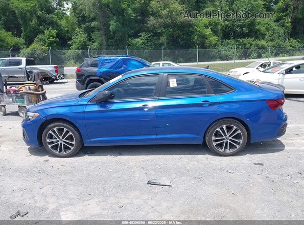 3VWAM7BU1PM024491 2023 VOLKSWAGEN JETTA Blue Vista interior de 360 grados