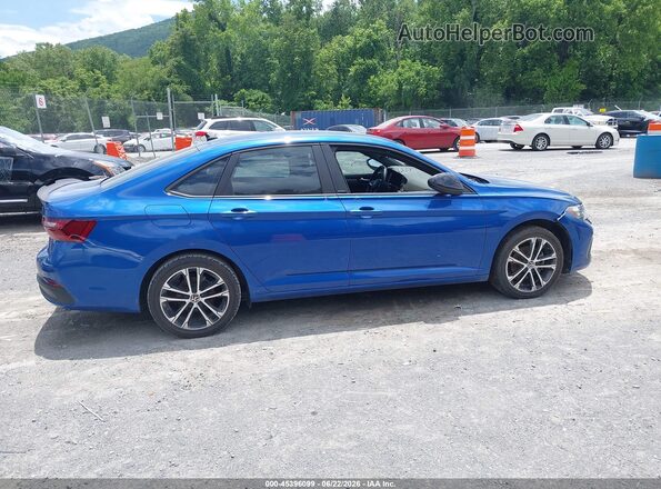 3VWAM7BU1PM024491 2023 VOLKSWAGEN JETTA Blue Vista interior trasera