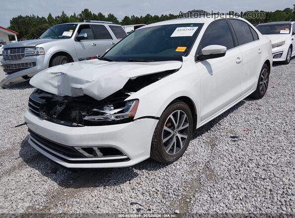 3VWB67AJ2HM223542 2017 VOLKSWAGEN JETTA White წინა მარცხენა ხედი სამი მეოთხედიდან