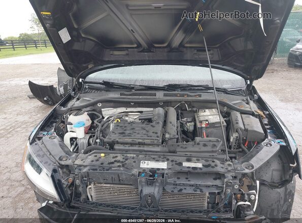 3VWB67AJ6HM235872 2017 VOLKSWAGEN JETTA Black Հետևի տեսք