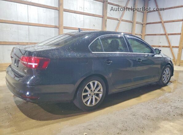 3VWB67AJ6HM342808 2017 VOLKSWAGEN JETTA Black Trasero derecho