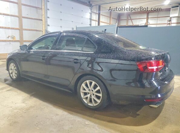 3VWB67AJ6HM342808 2017 VOLKSWAGEN JETTA Black Trasero izquierdo