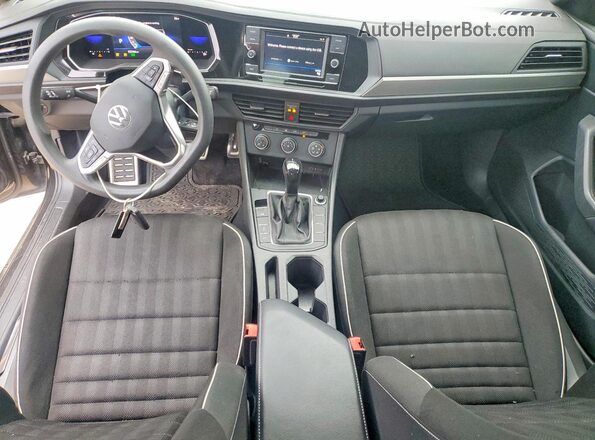 3VWBM7BU2PM010751 2023 VOLKSWAGEN JETTA Black Widok deski rozdzielczej
