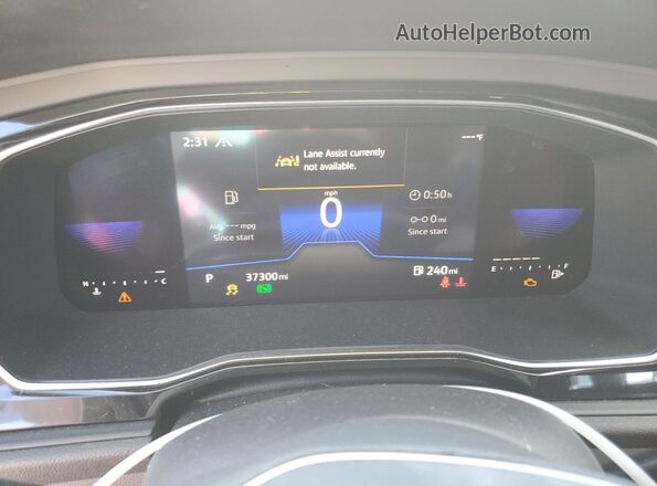 3VWBM7BU2PM012385 2023 VOLKSWAGEN JETTA Silver Instrument cluster view