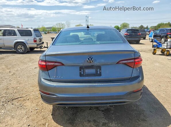 3VWBM7BU2PM062025 2023 VOLKSWAGEN JETTA Gray უკანა ხედი