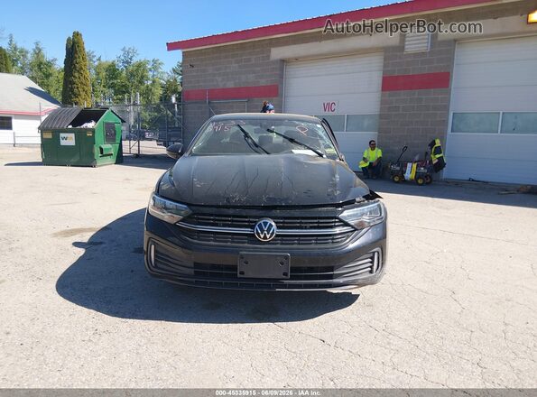 3VWBM7BU3RM066040 2024 VOLKSWAGEN JETTA Black Դիմացի տեսք