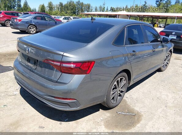3VWBM7BU6RM016829 2024 VOLKSWAGEN JETTA Gray Tył prawy