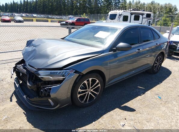 3VWBM7BU6RM016829 2024 VOLKSWAGEN JETTA Gray Przód lewy
