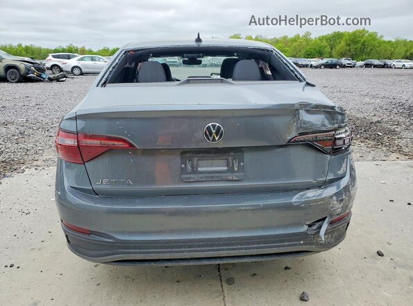 3VWBM7BU7RM025541 2024 VOLKSWAGEN JETTA Gray Вид ззаду