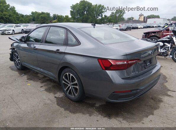 3VWBM7BU9PM034674 2023 VOLKSWAGEN JETTA Серый Задняя левая четверть