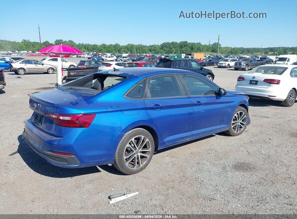 3VWBM7BU9RM008420 2024 VOLKSWAGEN JETTA Blue Tył prawy