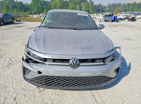 3VWBW7BU2TM003643 2026 VOLKSWAGEN JETTA Silver Դիմացի տեսք