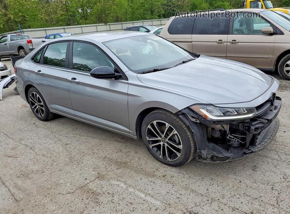 3VWBX7BU2SM042633 2025 VOLKSWAGEN JETTA Silver Передня права чверть