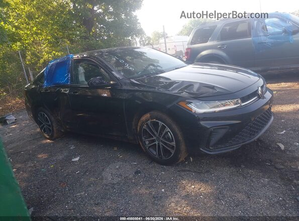 3VWBX7BU9SM031838 2025 VOLKSWAGEN JETTA Черный Вид щитка приборов
