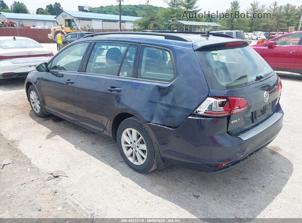 3VWC17AU0HM504459 2017 VOLKSWAGEN GOLF Dark Blue Հետևի ձախ