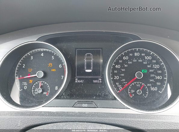 3VWC17AU0HM504459 2017 VOLKSWAGEN GOLF Dark Blue Հետևի նստատեղերի տեսք