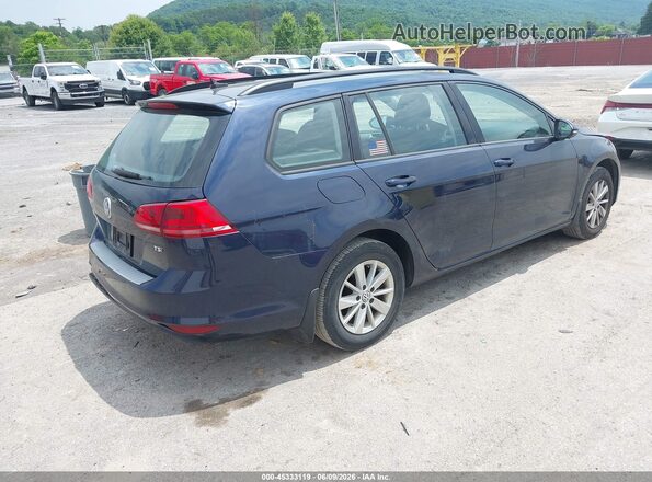 3VWC17AU0HM504459 2017 VOLKSWAGEN GOLF Dark Blue Հետևի աջ