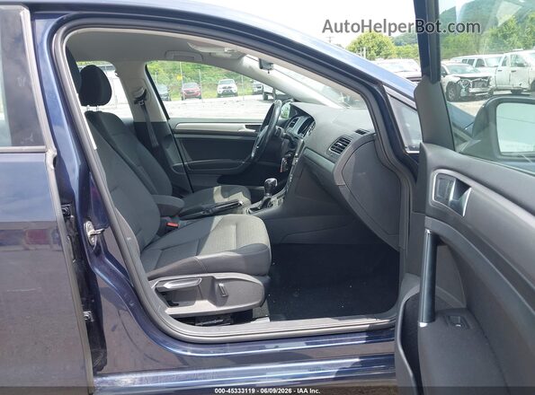 3VWC17AU0HM504459 2017 VOLKSWAGEN GOLF Dark Blue Սալոնի դիմացի տեսք