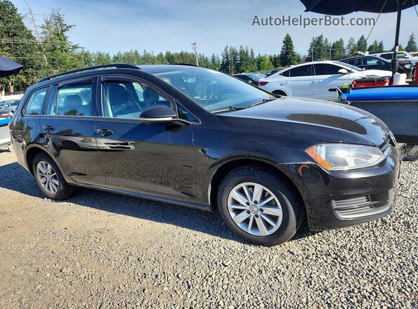 3VWC17AU0HM505899 2017 VOLKSWAGEN GOLF Черный 