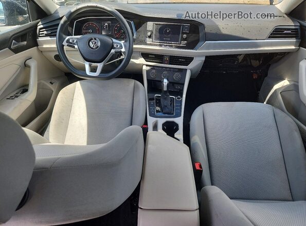 3VWC57BU0KM075852 2019 VOLKSWAGEN JETTA Black Вид панелі приладів