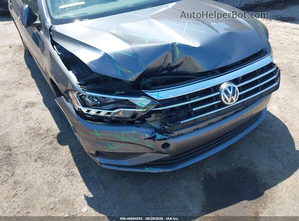 3VWC57BU0KM168600 2019 VOLKSWAGEN JETTA Gray Front view