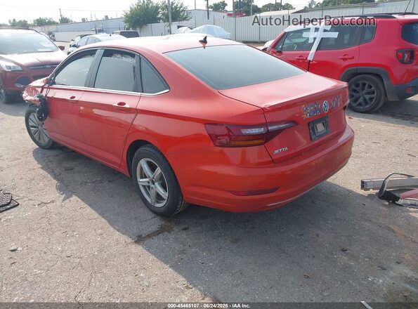 3VWC57BU0KM199717 2019 VOLKSWAGEN JETTA Orange Հետևի ձախ