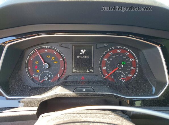 3VWC57BU0LM084360 2020 VOLKSWAGEN JETTA Blue Вид щитка приладів