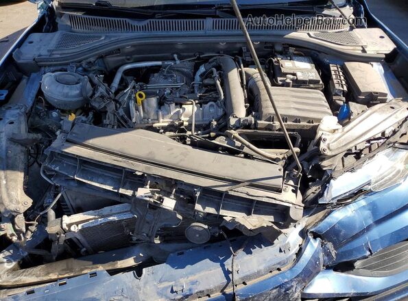 3VWC57BU0LM084360 2020 VOLKSWAGEN JETTA Blue Вид задньої частини салону