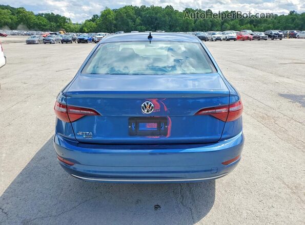 3VWC57BU0MM007747 2021 VOLKSWAGEN JETTA Синий Вид сзади
