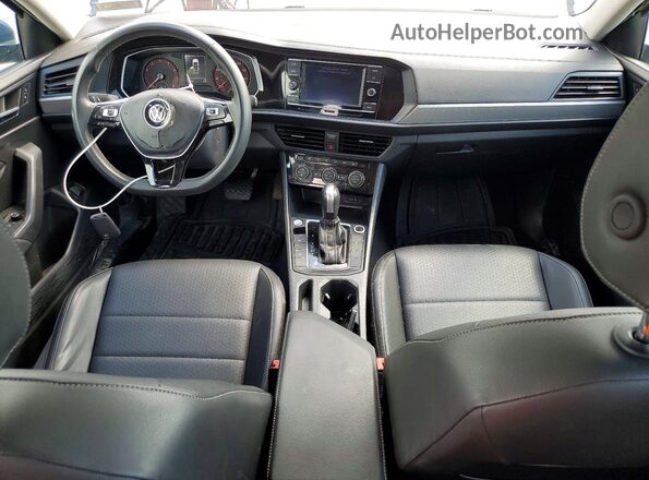 3VWC57BU0MM007747 2021 VOLKSWAGEN JETTA Синий Вид панели приборов