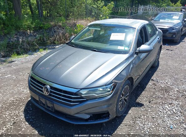 3VWC57BU1KM094829 2019 VOLKSWAGEN JETTA Gray Widok z przodu
