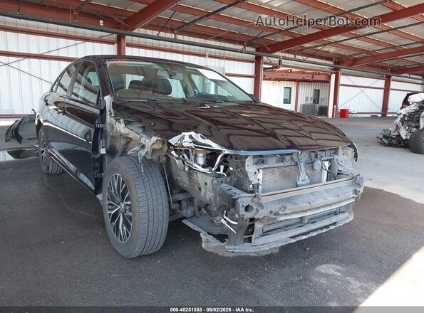 3VWC57BU1KM121592 2019 VOLKSWAGEN JETTA Черный Вид спереди