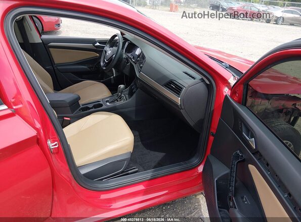 3VWC57BU1KM226858 2019 VOLKSWAGEN JETTA Red Вид салону спереду