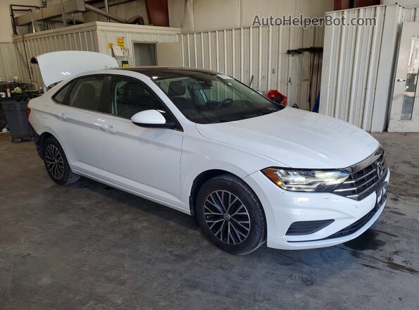 3VWC57BU1KM245314 2019 VOLKSWAGEN JETTA Белый Передняя правая четверть