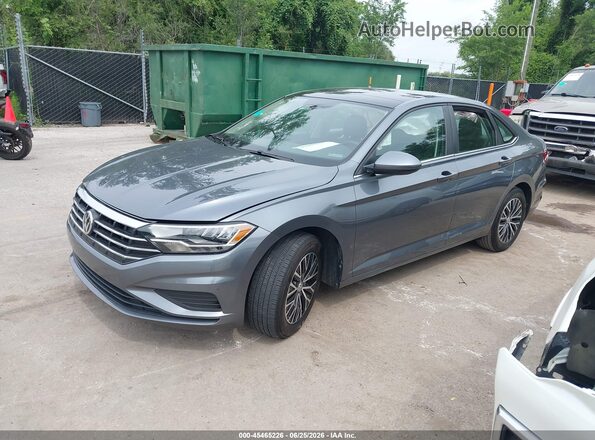 3VWC57BU1LM083444 2020 VOLKSWAGEN JETTA Gray Առջևի ձախ երեք քառորդ տեսարան