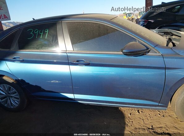 3VWC57BU1LM087607 2020 VOLKSWAGEN JETTA Blue Вид задньої частини салону