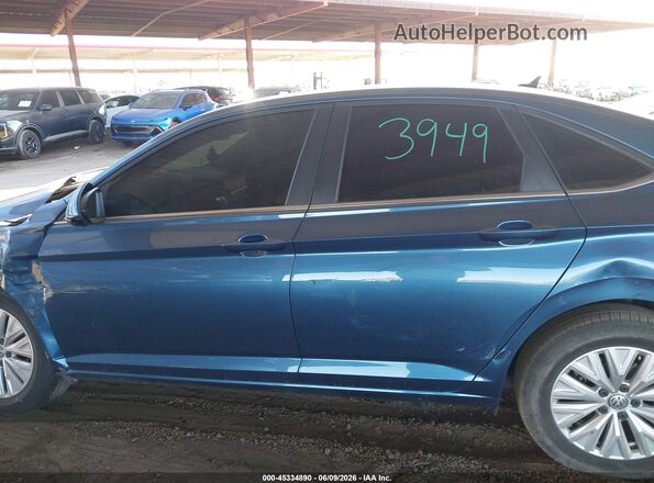 3VWC57BU1LM087607 2020 VOLKSWAGEN JETTA Blue Панорамний вид салону 360°