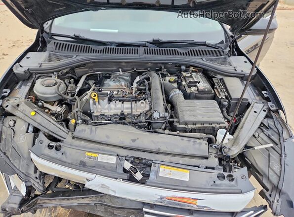 3VWC57BU1LM095500 2020 VOLKSWAGEN JETTA Black Widok wnętrza z tyłu