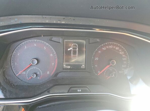 3VWC57BU1MM044886 2021 VOLKSWAGEN JETTA Черный Вид щитка приборов
