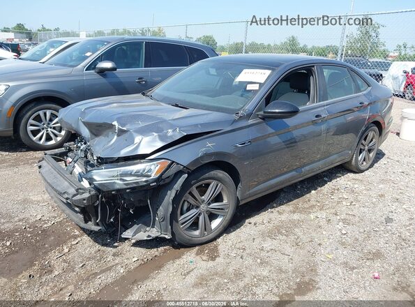 3VWC57BU1MM070176 2021 VOLKSWAGEN JETTA Gray Առջևի ձախ երեք քառորդ տեսարան