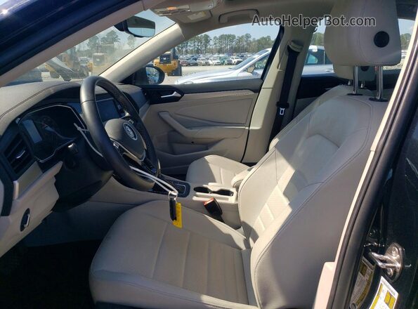 3VWC57BU1MM102320 2021 VOLKSWAGEN JETTA White Widok wnętrza z przodu