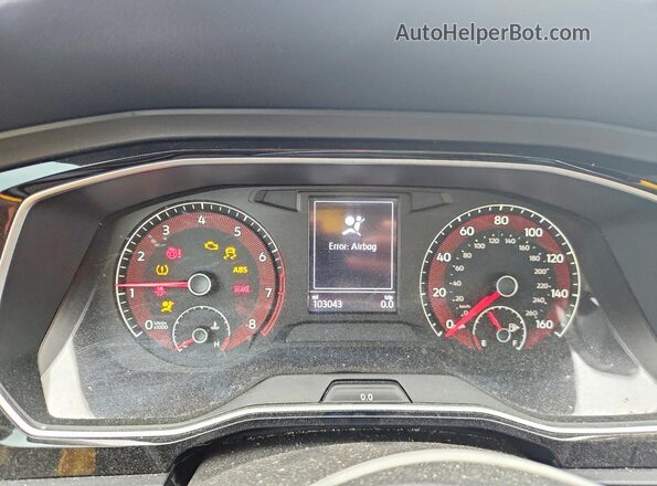 3VWC57BU2KM098761 2019 VOLKSWAGEN JETTA Black Vista del cuadro de instrumentos
